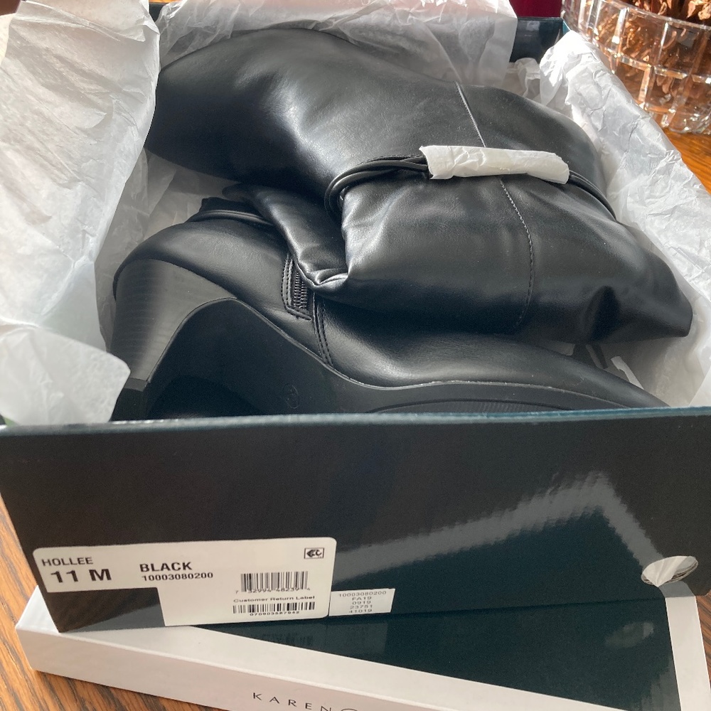 Black boots Hollee style 11M